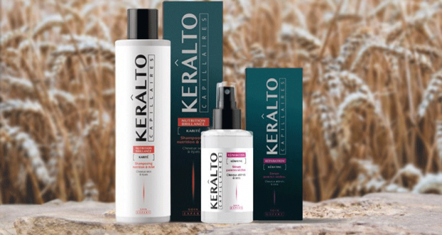 Lot de produits de soins Kerâlto offert