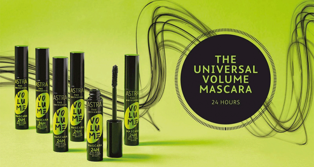 Mascara universal volume Astra Make-Up à tester