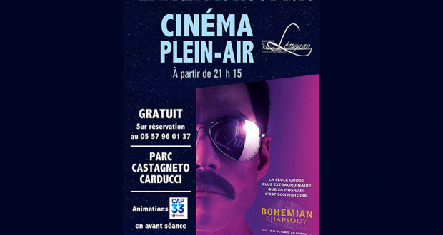 Projection gratuite et en plein air du film Bohemian Rhapsody