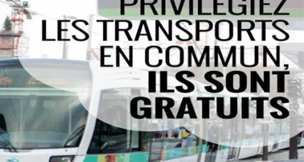 Transports en commun Gratuits dans plusieurs régions