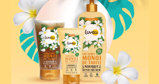 Une gamme de produits Corps Beauté au Monoï offerte