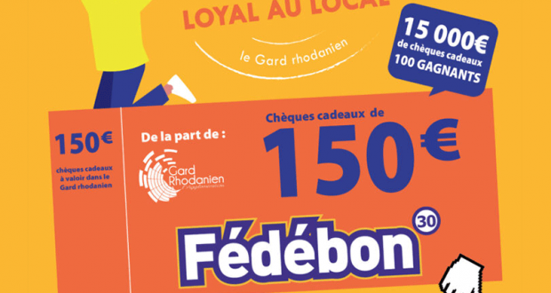 100 chèques cadeau Fédébon de 150 euros offerts