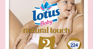 150 paquets de Couches Lotus Baby Natural Touch à tester