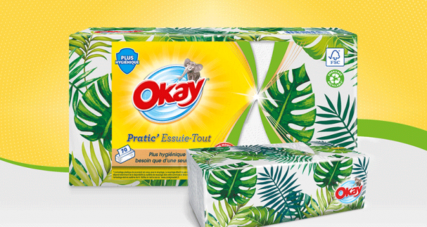1500 produits Okay Pratic’ Essuie-tout à tester