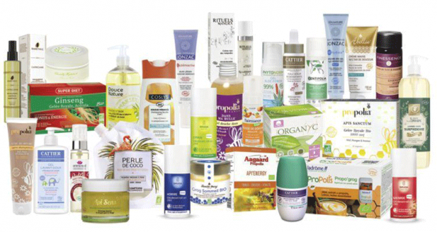 19 lots de produits de soins offerts