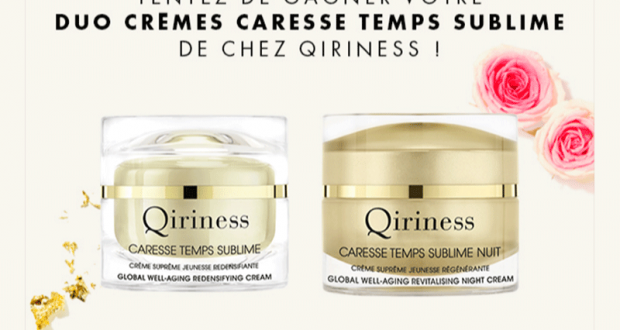 27 lots de 2 crèmes de soins Qiriness offerts