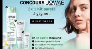 3 kits pureté Jowaé offerts