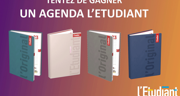 30 agendas l'Etudiant offerts