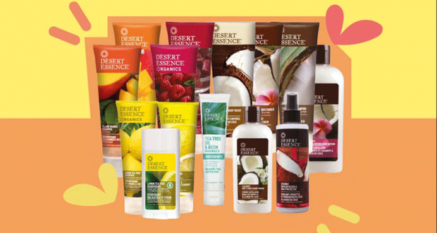 4 lots de 8 produits de soins Desert Essence offerts