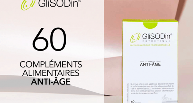 60 GliSODin Anti-Âge à tester