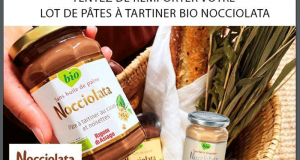 60 lots de 3 pâtes à tartiner Nocciolata offerts