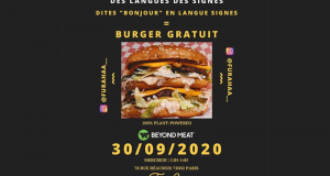 Burger gratuit - Furahaa