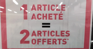 Gémo 1 article acheté = 2 offerts sur tout le magasin