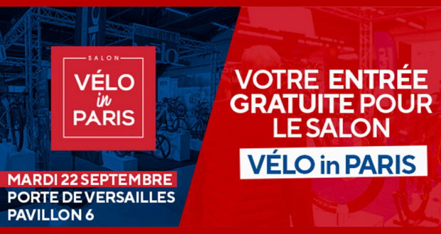 Invitation Gratuite pour le salon Vélo in Paris à paris