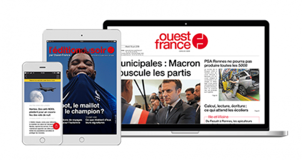 Ouest-France 3000 abonnements numériques gratuits pendant 2 mois