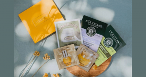 Pochette de 5 échantillons gratuits L’Occitane offerte