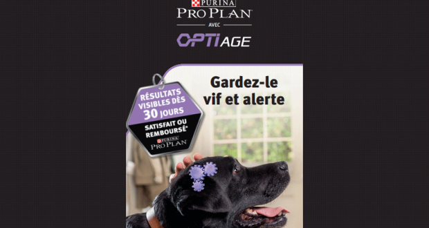 Purina Pro Plan Croquettes OPTIAGE 100% Remboursé