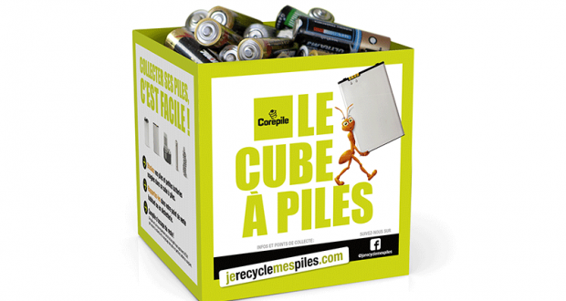 Recevez gratuitement vos cubes à piles Corepile