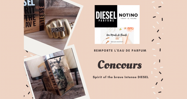 Un parfum Spirit of the brave Intense Diesel offert