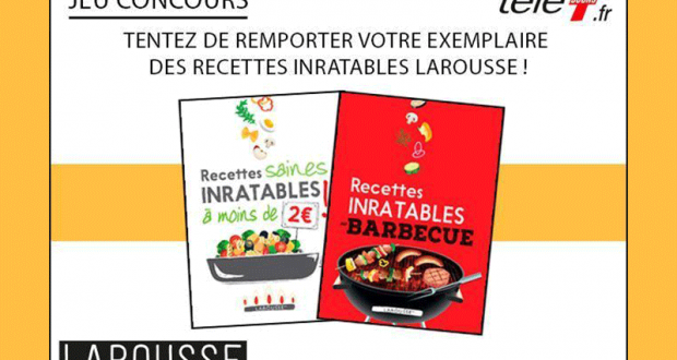 110 livres de recettes inratables offerts