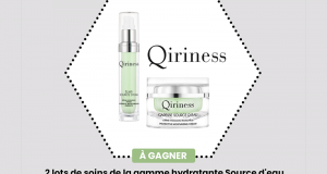 2 lots de 2 produits de soins Qiriness offerts