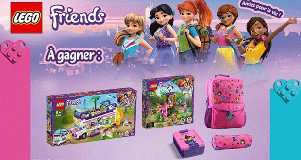 20 lots de 10 produits LEGO Friends offerts