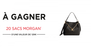 20 sacs Morgan offerts (Valeur unitaire de 129 euros)