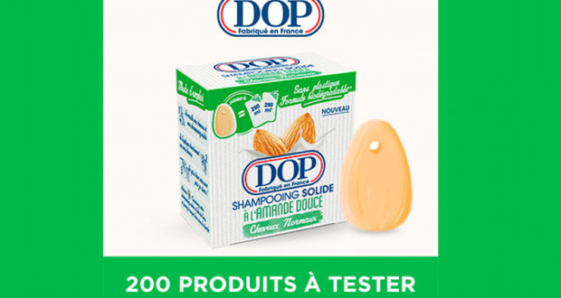 200 Shampooing Solide à l'Amande douce de DOP à tester