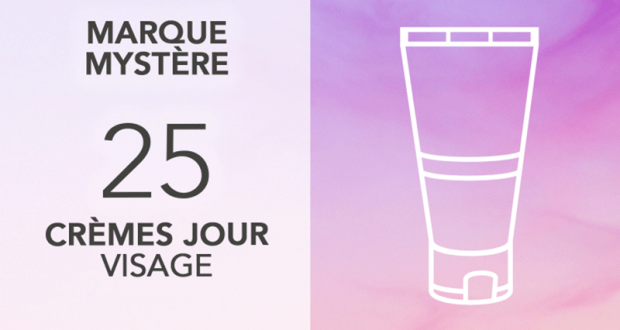 25 crèmes de jour marque mystère à tester