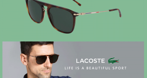 3 paires de lunettes de soleil Lacoste offertes