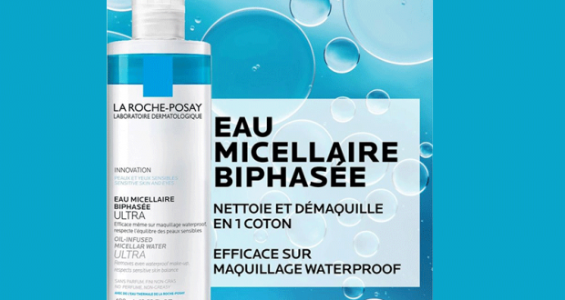 30 Eau micellaire Biphasée La Roche-Posay à tester