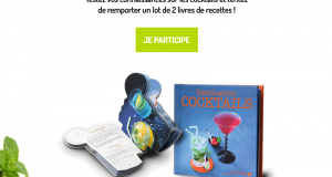 50 lots de 2 livres de recettes de cocktails offerts