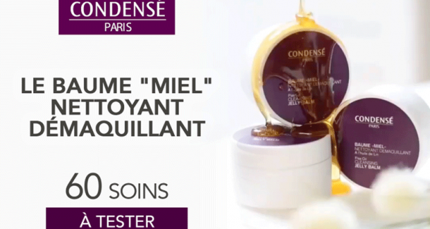 60 Baume Miel Nettoyant Démaquillant Condensé Paris à tester