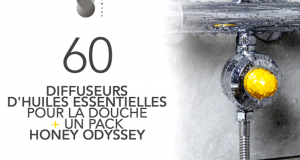 60 diffuseurs d'huiles essentielles pour la douche + pack skinjay à tester