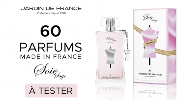 60 soie sage de parfum jardin de france à tester