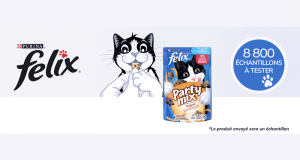 8800 Échantillons gratuits de Friandises pour chats FELIX Party Mix