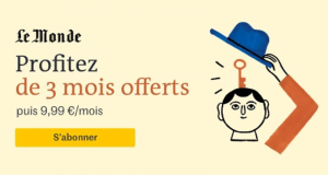 Abonnement gratuit de 3 mois au journal Le Monde Essentiel