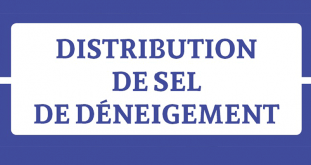 Distribution Gratuite de Sel de Déneigement - Mimet