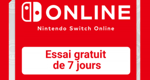 Essai Gratuit de 7 jours au service Nintendo Switch Online