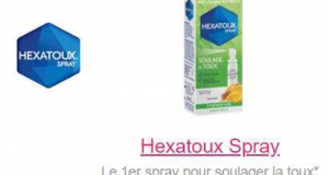 Hexatoux Spray 30Ml 100% remboursé