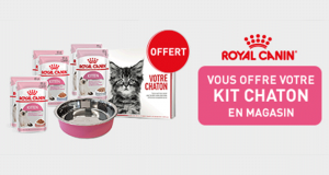 Kits chaton Royal Canin offerts sur simple visite