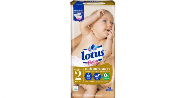 Testez les couches Lotus Baby Natural Touch