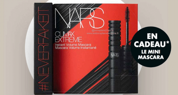 Un mini mascara Nars en cadeau avec le magazine Elle