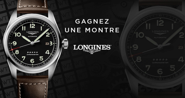 Une montre Longines Spirit offerte (1950€)