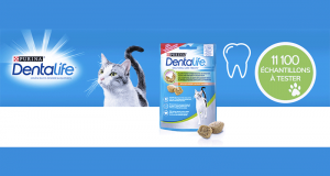 11’100 échantillons gratuits de friandises Dentalife pour chats