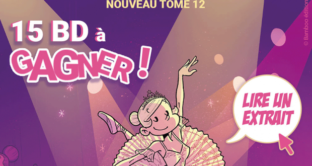 15 bandes dessinées Studio Danse offertes