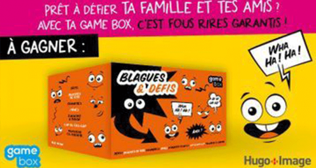 20 boites de jeu Game Box offertes