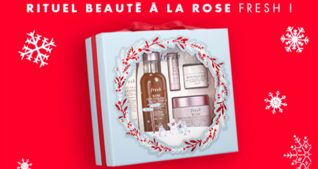 20 rituels beauté Fresh de 5 produits à la rose offerts