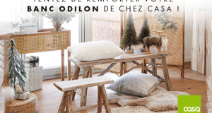 25 bancs Odilon de chez Casa offerts