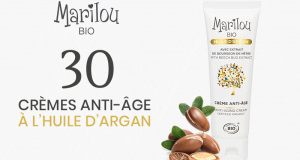 30 crèmes Anti-Âge à l'Huile d'Argan bio Marilou Bio à tester